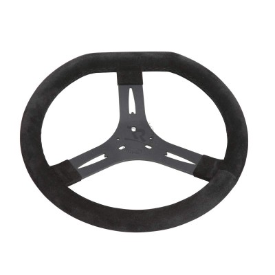 Steering Wheel - 340mm - Flat Top - Black