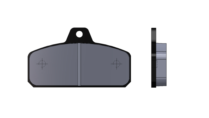 Prodezine Brake Pad Set - 406 - RR 16mm Thick | 