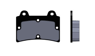 Prodezine Brake Pad Set - 514 - ARROW 15mm