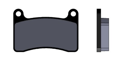 Prodezine Brake Pad Set - 409 - Intrepid MS3
