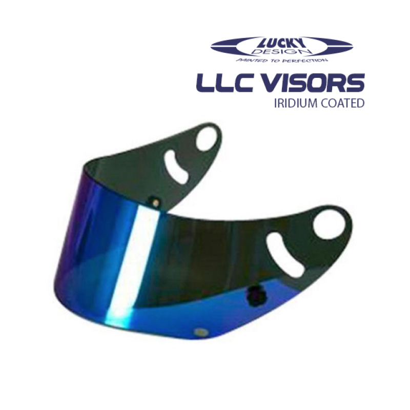 Lucky Design LLC Visor - suits Arai SK6 - Blue | 