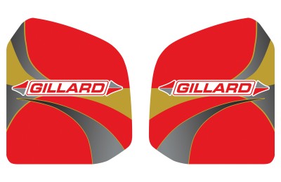 OTK Fuel Tank Sticker Kit - 8.5 Litre - Gillard