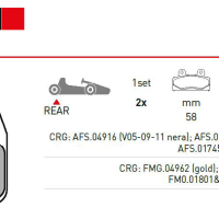Technical info - Ferodo Brake Pad 3000KA | 