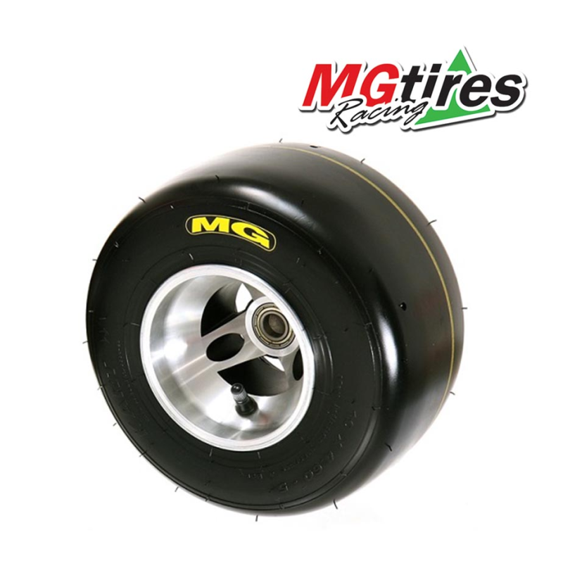 MG Kart Tyre - YELLOW - TAG/X30/KZ | 
