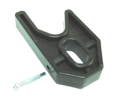 Stone Plastic Holder for Trolley 30x20mm - OVAL