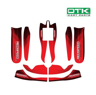 OTK Sticker Kit - M8 Bodywork - EV - Redspeed