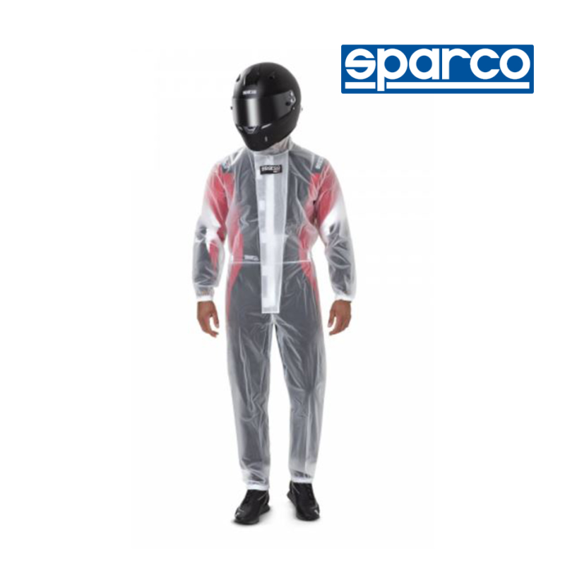 Sparco Rain Suit - T1 EVO - CLEAR | Sparco Rain Suit - T1 EVO - Clear
