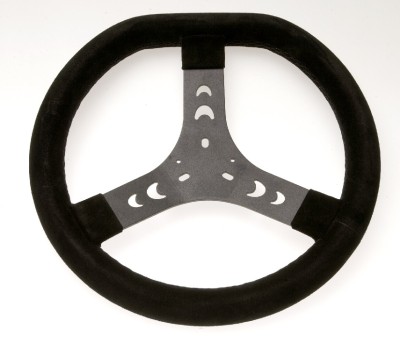 Steering Wheel - 320mm - Flat Top - Black